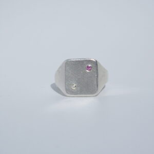 PINK GEM SIGNET